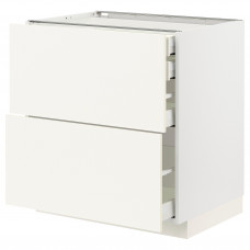 Доставка из Польши METOD / MAXIMERA sz stj 2fr/2n/sr/w szu, bialy/Vallstena bialy, 80x60 cm ИКЕА-49507173, ЕВРОИКЕА Калининград