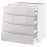 Доставка из Польши METOD / MAXIMERA sz stj 4fr/2n/3sr szu, bialy/Ringhult jasnoszary, 80x60 cm ИКЕА-29141740, ЕВРОИКЕА Калининград