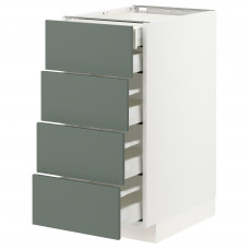 Доставка из Польши METOD / MAXIMERA sz stj 4fr/2n/3sr szu, bialy/Bodarp szarozielony, 40x60 cm ИКЕА-69316870, ЕВРОИКЕА Калининград