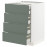 Доставка из Польши METOD / MAXIMERA sz stj 4fr/2n/3sr szu, bialy/Bodarp szarozielony, 60x60 cm ИКЕА-89316874, ЕВРОИКЕА Калининград
