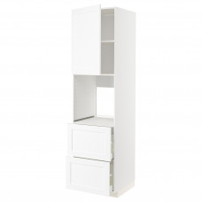 Доставка из Польши METOD / MAXIMERA w sz n pie dr/2fr/2w szu, bialy Enkoping/bialy imitacja drewna, 60x60x220 cm ИКЕА-79473572, ЕВРОИКЕА Калининград