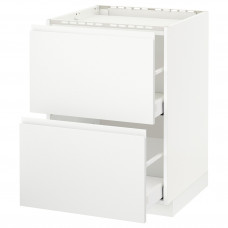 Доставка из Польши METOD / MAXIMERA sz stj pl/2fr/2szu, bialy/Voxtorp matowy bialy, 60x60 cm ИКЕА-69112118, ЕВРОИКЕА Калининград