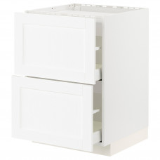 Доставка из Польши METOD / MAXIMERA sza st pl/2fr/2szu, bialy Enkoping/bialy imitacja drewna, 60x60 cm ИКЕА-39473404, ЕВРОИКЕА Калининград