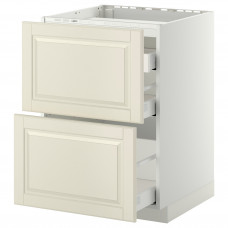 Доставка из Польши METOD / MAXIMERA sz stj pl/2fr/3szu, bialy/Bodbyn kremowy, 60x60 cm ИКЕА-39027150, ЕВРОИКЕА Калининград