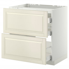 Доставка из Польши METOD / MAXIMERA sz stj pl/2fr/3szu, bialy/Bodbyn kremowy, 80x60 cm ИКЕА-09027199, ЕВРОИКЕА Калининград