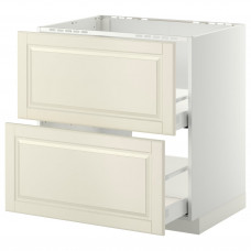 Доставка из Польши METOD / MAXIMERA sz stj zl+2fr/2szu, bialy/Bodbyn kremowy, 80x60 cm ИКЕА-59920228, ЕВРОИКЕА Калининград