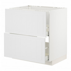 Доставка из Польши METOD / MAXIMERA sz stj zl+2fr/2szu, bialy/Stensund bialy, 80x60 cm ИКЕА-29409475, ЕВРОИКЕА Калининград