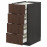 Доставка из Польши METOD / MAXIMERA sza stj 4fr/2n/3sr szu, czarny/Sinarp brazowy, 40x60 cm ИКЕА-79405644, ЕВРОИКЕА Калининград