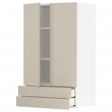 Доставка из Польши METOD / MAXIMERA sza sc 2 drz/2 szuf, bialy/Havstorp bezowy, 60x100 cm ИКЕА-79456110, ЕВРОИКЕА Калининград