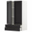 Доставка из Польши METOD / MAXIMERA sza sc 2 drz/2 szuf, bialy/Lerhyttan bejcowane na czarno, 60x100 cm ИКЕА-29458748, ЕВРОИКЕА Калининград