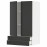 Доставка из Польши METOD / MAXIMERA sza sc 2 drz/2 szuf, bialy/Nickebo matowy antracyt, 60x100 cm ИКЕА-39497508, ЕВРОИКЕА Калининград