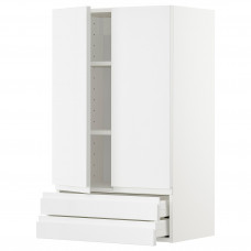 Доставка из Польши METOD / MAXIMERA sza sc 2 drz/2 szuf, bialy/Voxtorp polysk/biel, 60x100 cm ИКЕА-89460705, ЕВРОИКЕА Калининград