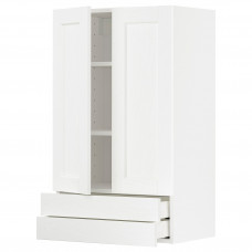 Доставка из Польши METOD / MAXIMERA sza sc 2 drz/2 szuf, bialy Enkoping/bialy imitacja drewna, 60x100 cm ИКЕА-19473508, ЕВРОИКЕА Калининград