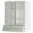 Доставка из Польши METOD / MAXIMERA sza sc 2 szkl drz/2 szuf, bialy/Stensund jasnozielony, 80x100 cm ИКЕА-79486206, ЕВРОИКЕА Калининград