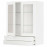 Доставка из Польши METOD / MAXIMERA sza sc 2 szkl drz/2 szuf, bialy Enkoping/bialy imitacja drewna, 80x100 cm ИКЕА-39473507, ЕВРОИКЕА Калининград