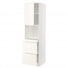 Доставка из Польши METOD / MAXIMERA sza do mikr komb drzw/3szu, bialy/Vallstena bialy, 60x60x220 cm ИКЕА-19507462, ЕВРОИКЕА Калининград