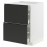 Доставка из Польши METOD / MAXIMERA sza st pl/2fr/2szu, bialy/Upplov matowy antracyt, 60x60 cm ИКЕА-29493596, ЕВРОИКЕА Калининград