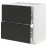 Доставка из Польши METOD / MAXIMERA sza st pl/2fr/2szu, bialy/Upplov matowy antracyt, 80x60 cm ИКЕА-69492830, ЕВРОИКЕА Калининград