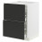 Доставка из Польши METOD / MAXIMERA sza st pl/2fr/3szu, bialy/Upplov matowy antracyt, 60x60 cm ИКЕА-29493959, ЕВРОИКЕА Калининград