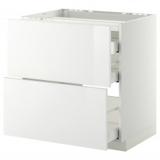Доставка из Польши METOD / MAXIMERA sz stj pl/2fr/3szu, bialy/Ringhult bialy, 80x60 cm ИКЕА-19027207, ЕВРОИКЕА Калининград