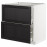 Доставка из Польши METOD / MAXIMERA sz stj 2fr/2w szu, bialy/Lerhyttan bejcowane na czarno, 80x60 cm ИКЕА-69257540, ЕВРОИКЕА Калининград