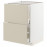 Доставка из Польши METOD / MAXIMERA sz stj 2fr/2w szu, bialy/Havstorp bezowy, 60x60 cm ИКЕА-49426600, ЕВРОИКЕА Калининград