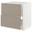 Доставка из Польши METOD / MAXIMERA sz stj zl+2fr/2szu, bialy/Upplov matowy ciemnobezowy, 80x60 cm ИКЕА-99492310, ЕВРОИКЕА Калининград