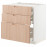 Доставка из Польши METOD / MAXIMERA sz stj pl/3fr/3szu, bialy/Frojered jasny bambus, 80x60 cm ИКЕА-59330268, ЕВРОИКЕА Калининград