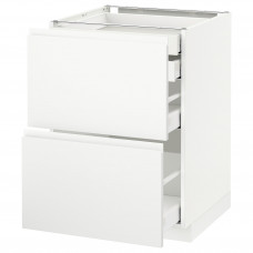 Доставка из Польши METOD / MAXIMERA sz stj 2fr/2n/sr/w szu, bialy/Voxtorp matowy bialy, 60x60 cm ИКЕА-39112105, ЕВРОИКЕА Калининград