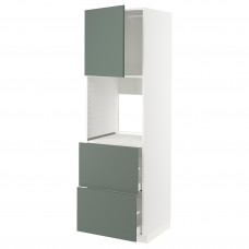 Доставка из Польши METOD / MAXIMERA w sz n pie dr/2fr/2w szu, bialy/Bodarp szarozielony, 60x60x200 cm ИКЕА-59456045, ЕВРОИКЕА Калининград