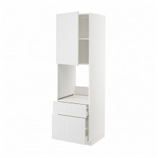 Доставка из Польши METOD / MAXIMERA w sz n pie dr/2fr/sre/w szu, bialy/Stensund bialy, 60x60x200 cm ИКЕА-89466260, ЕВРОИКЕА Калининград