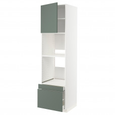 Доставка из Польши METOD / MAXIMERA w sz n pie/pie kom dr/2 szu, bialy/Bodarp szarozielony, 60x60x220 cm ИКЕА-49464866, ЕВРОИКЕА Калининград