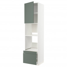 Доставка из Польши METOD / MAXIMERA w sz n pie/pie kom dr/2 szu, bialy/Bodarp szarozielony, 60x60x240 cm ИКЕА-99466146, ЕВРОИКЕА Калининград