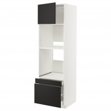 Доставка из Польши ⭐⭐⭐⭐⭐ METOD / MAXIMERA Ш сз н пирог/пять др/2 сз, bialy/Kungsbacka antracyt, 60x60x200 cm,ИКЕА-79459359, Евро Икеа Калининград