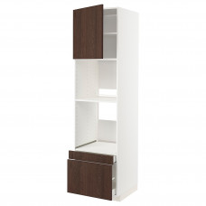 Доставка из Польши METOD / MAXIMERA w sz n pie/pie kom dr/2 szu, bialy/Sinarp brazowy, 60x60x220 cm ИКЕА-59469651, ЕВРОИКЕА Калининград