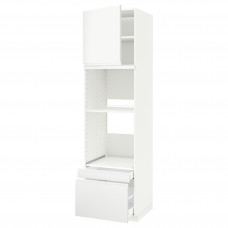 Доставка из Польши METOD / MAXIMERA w sz n pie/pie kom dr/2 szu, bialy/Voxtorp matowy bialy, 60x60x220 cm ИКЕА-29463472, ЕВРОИКЕА Калининград
