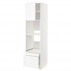 Доставка из Польши METOD / MAXIMERA w sz n pie/pie kom dr/2 szu, bialy Enkoping/bialy imitacja drewna, 60x60x220 cm ИКЕА-89473576, ЕВРОИКЕА Калининград