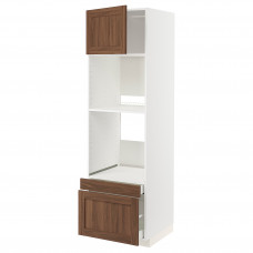 Доставка из Польши METOD / MAXIMERA Ш сз н пирог/пять др/2 сз, bialy Enkoping/brazowy orzech, 60x60x200 cm ИКЕА-39475219, ЕВРОИКЕА Калининград