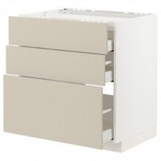 Доставка из Польши METOD / MAXIMERA sza st pl/3fr/3szu, bialy/Havstorp bezowy, 80x60 cm ИКЕА-79426670, ЕВРОИКЕА Калининград