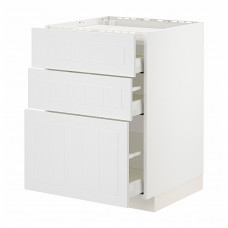 Доставка из Польши METOD / MAXIMERA sza st pl/3fr/3szu, bialy/Stensund bialy, 60x60 cm ИКЕА-99409491, ЕВРОИКЕА Калининград