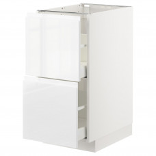 Доставка из Польши METOD / MAXIMERA sz stj 2fr/2w szu, bialy/Voxtorp polysk/biel, 40x60 cm ИКЕА-29254044, ЕВРОИКЕА Калининград