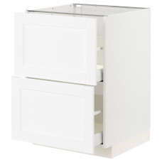 Доставка из Польши METOD / MAXIMERA sz stj 2fr/2w szu, bialy Enkoping/bialy imitacja drewna, 60x60 cm ИКЕА-39473395, ЕВРОИКЕА Калининград