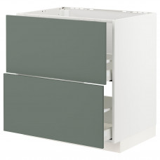Доставка из Польши METOD / MAXIMERA sz stj zl+2fr/2szu, bialy/Bodarp szarozielony, 80x60 cm ИКЕА-59317342, ЕВРОИКЕА Калининград