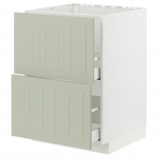 Доставка из Польши METOD / MAXIMERA sz stj zl+2fr/2szu, bialy/Stensund jasnozielony, 60x60 cm ИКЕА-49486694, ЕВРОИКЕА Калининград