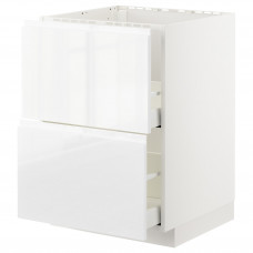 Доставка из Польши METOD / MAXIMERA sz stj zl+2fr/2szu, bialy/Voxtorp polysk/biel, 60x60 cm ИКЕА-19254313, ЕВРОИКЕА Калининград