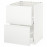 Доставка из Польши METOD / MAXIMERA sz stj zl+2fr/2szu, bialy/Voxtorp matowy bialy, 60x60 cm ИКЕА-59112114, ЕВРОИКЕА Калининград