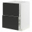 Доставка из Польши METOD / MAXIMERA sz stj zl+2fr/2szu, bialy/Upplov matowy antracyt, 60x60 cm ИКЕА-49493543, ЕВРОИКЕА Калининград