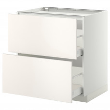 Доставка из Польши METOD / MAXIMERA sz stj pl/2fr/2szu, bialy/Veddinge bialy, 80x60 cm ИКЕА-29920357, ЕВРОИКЕА Калининград