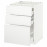 Доставка из Польши METOD / MAXIMERA sz stj pl/3fr/3szu, bialy/Voxtorp matowy bialy, 60x60 cm ИКЕА-49112789, ЕВРОИКЕА Калининград