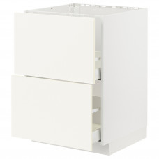 Доставка из Польши METOD / MAXIMERA sz stj zl+2fr/2szu, bialy/Vallstena bialy, 60x60 cm ИКЕА-79507176, ЕВРОИКЕА Калининград